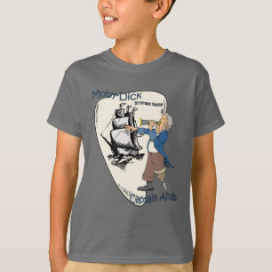 T-shirt Moby-Dick ou la baleine ~ Capitaine Ahab ~ Spyglas