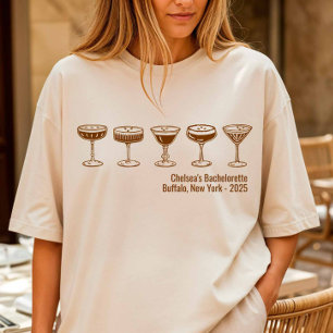 T-shirt Mocha Bridesmaid Espresso Martini Bachelorette