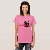 T-shirt moche à l'os (Devant entier)