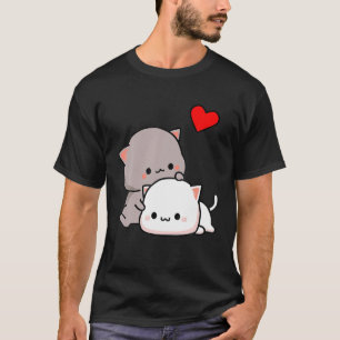 T-shirt Mochi Peach Chat Goma Love, Saint-Valentin 2022