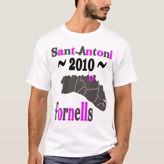 T-shirt Mod.3 - FORNELLS - Sant Antoni 2010 (Devant)