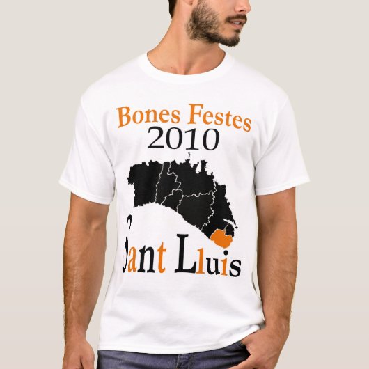 T-shirt Mod.4 - SANT LLUIS 2010 (Devant)