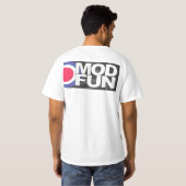 T-shirt Mod (AMUSEMENT) Target T (Dos entier)