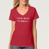 T-shirt mod et flashy (Devant)