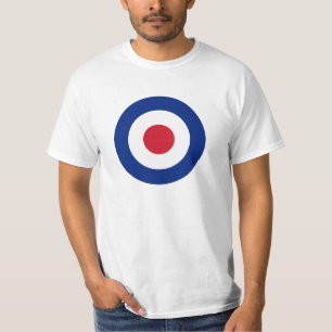 T-shirt Mod - Roundel classique - Cible de tir à l'arc po