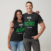 T-shirt Mode Actif | Conception de typographie technologiq (Unisexe)
