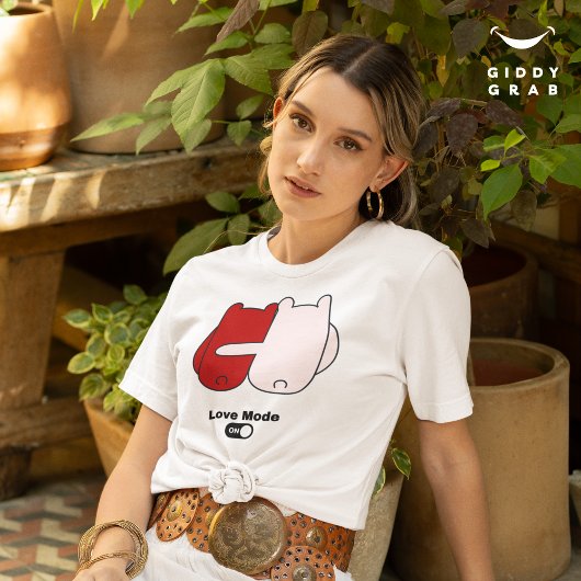 T-shirt Mode Amour sur l'ours mignon Couple Valentine's
