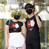 T-shirt Mode Amour sur l'ours mignon Couple Valentine's