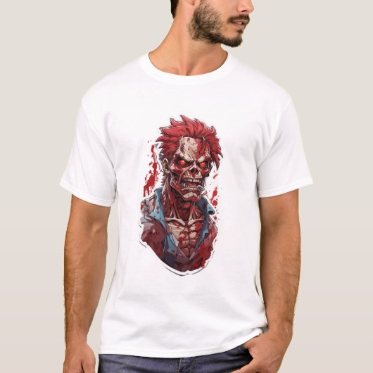 T-shirt "Mode approuvée par les zombies : Libérez les mort (Devant)