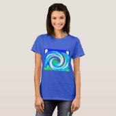 T-shirt Mode art tourbillon (Devant entier)