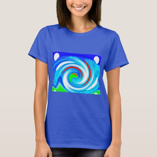 T-shirt Mode art tourbillon (Devant)