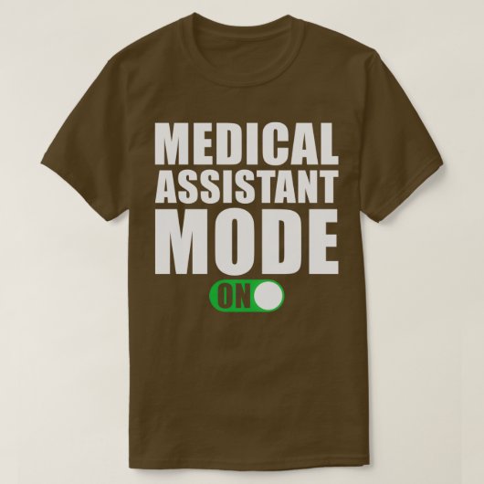 T-shirt Mode Assistant Médicale (Design devant)