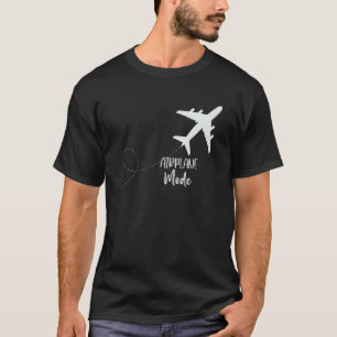 T-shirt Mode avion - Avion pilote Aéronautique