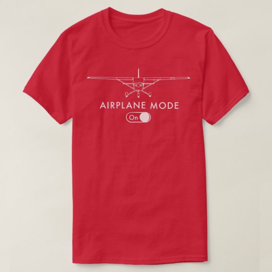 T-shirt Mode avion cadeau pilote C172 (Design devant)