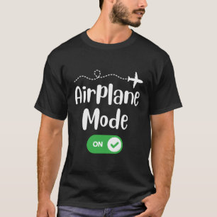 T-shirt Mode Avion Sur Pilote Vol Drôle Voyager Amour