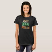 T-shirt Mode Balayage sur Crypto (Devant entier)