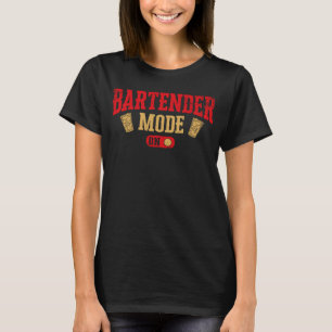 T-shirt Mode barman Mixologue