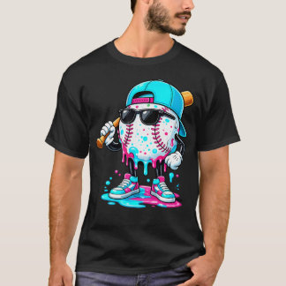 T-shirt Mode Baseball Lifestyle Masco Drôle