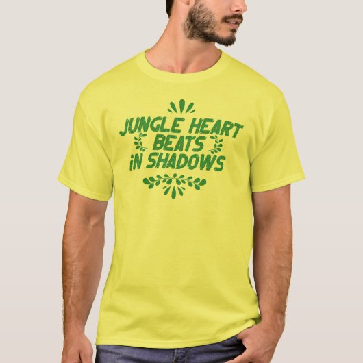 T-shirt Mode Bête de la Jungle (Devant)