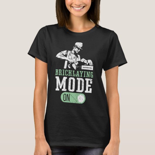 T-shirt Mode Bickmason Brickmason Construction (Devant)