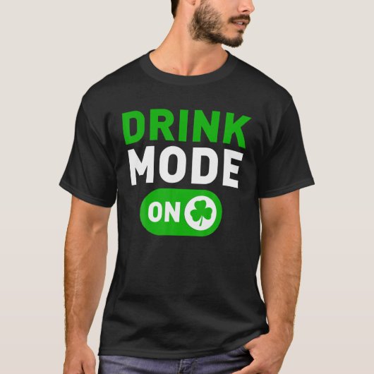 T-shirt Mode boisson Sur Funny St. Patrick's Day Irish Hol (Devant)