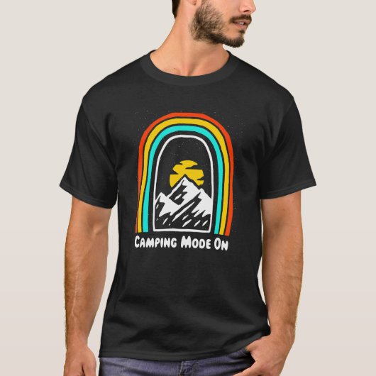 T-shirt Mode camping activé Caméra faune nature Extérieur (Devant)