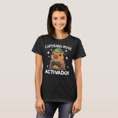 T-shirt Mode Capybara Activé Joueur (Devant entier)