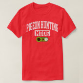 T-shirt Mode chasse au pigeon sur Columbidae Chasse au pig (Design devant)