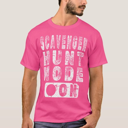 T-shirt Mode Chasse au Trésor Activé (Devant)