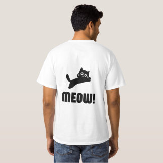 T-shirt Mode Chat mignonne Impression - Design chaton élég