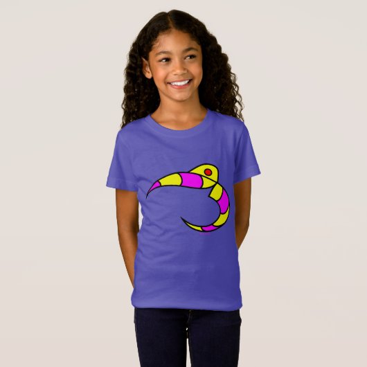 T-Shirt mode chemise jango fille par jango (Devant entier)