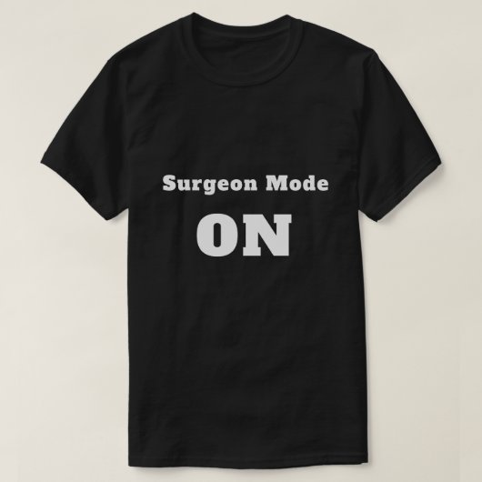 T-shirt Mode Chirurgien : ON tee (Design devant)