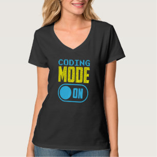 T-shirt Mode Codage Sur Le Codeur Code Programmer Saymer