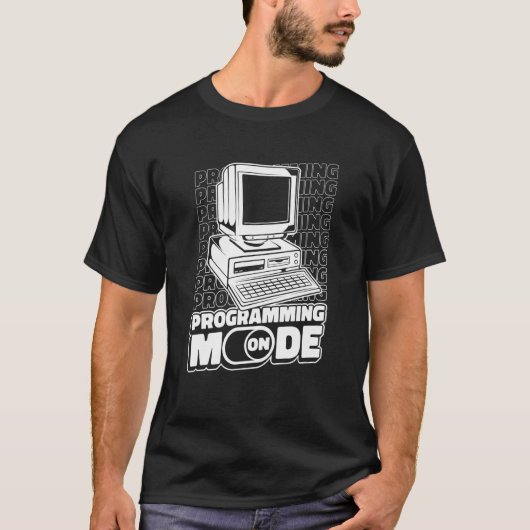 T-shirt Mode codeur développeur logiciel programmeur progr (Devant)