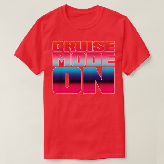 T-shirt Mode Croisière Sur Correspondance Familiale (Design devant)