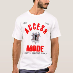 T-shirt Mode d'accès à la programmation Cobol