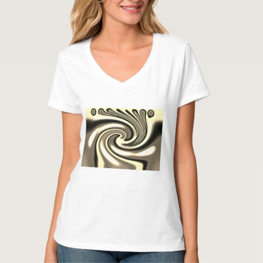 T-shirt Mode d'art chic assez (Devant)