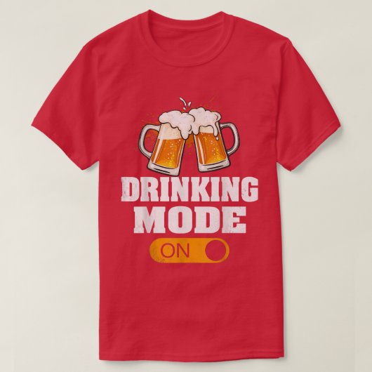 T-shirt Mode De Boisson Drôle Sur Le Louveur De Bière À Bo (Design devant)