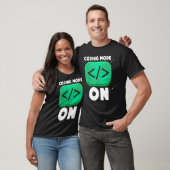 T-shirt Mode de codage sur le programmeur de code de code  (Unisexe)