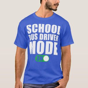 T-shirt Mode de conducteur de bus scolaire