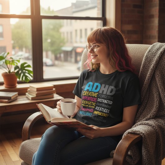 T-shirt Mode de désactivation à chaud : activé (ADHD Editi