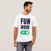 T-shirt Mode de divertissement ON (Devant entier)
