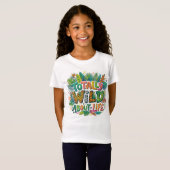 T-Shirt Mode de fille (Devant entier)