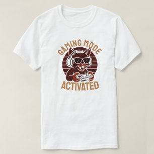 T-shirt Mode de jeu activé