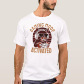 T-shirt Mode de jeu activé (Devant)
