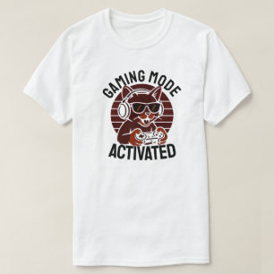 T-shirt Mode de jeu activé