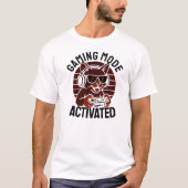 T-shirt Mode de jeu activé (Devant)
