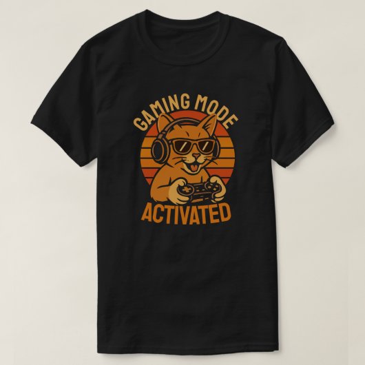 T-shirt Mode de jeu activé (Design devant)