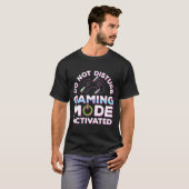 T-shirt mode de jeu ne pas déranger activé jeu (Devant entier)