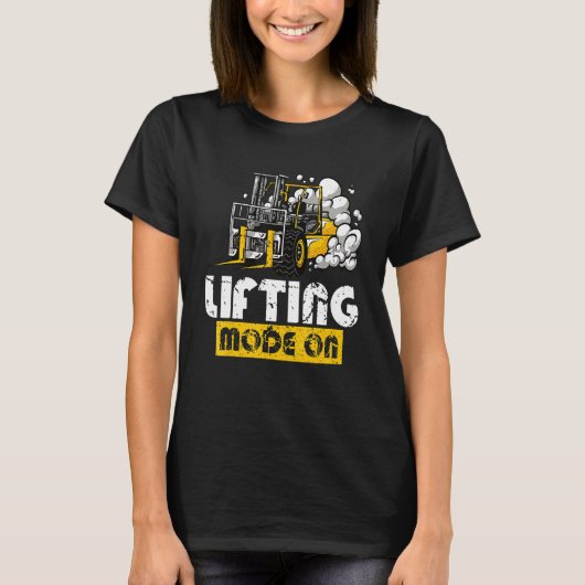 T-shirt Mode de levage sur l'Opéra de levage d'entrepôt ce (Devant)